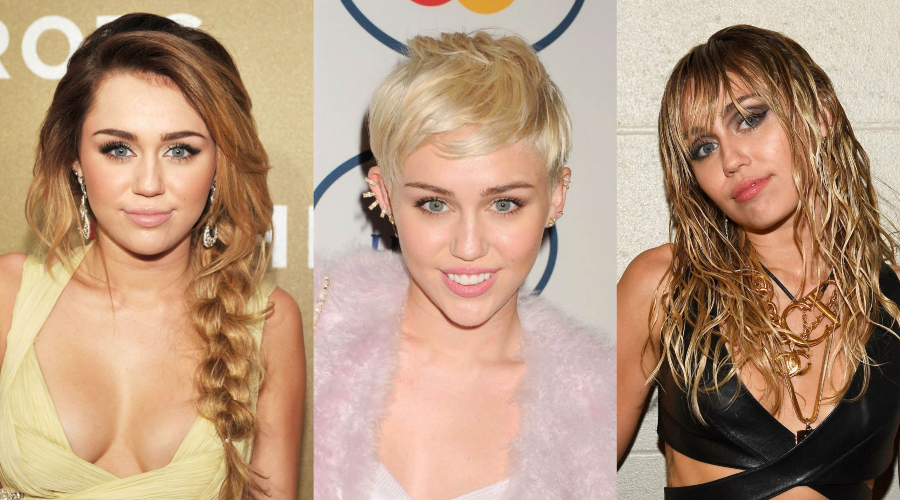 Miley Cyrus's Hair Evolution Is As Iconic As She Is - Elle India