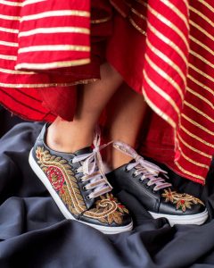 The Saree Sneakers