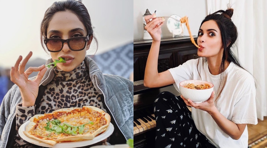 celebrities with food