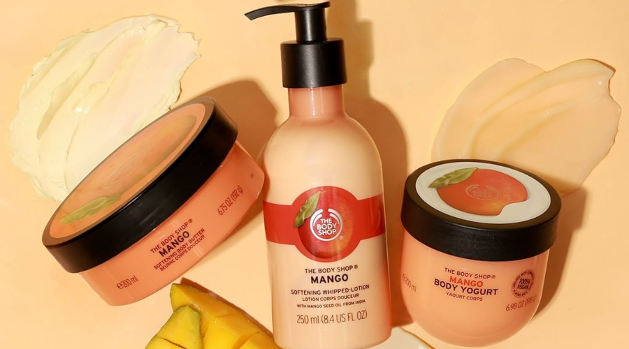 Mango-Based Skincare Body Shop