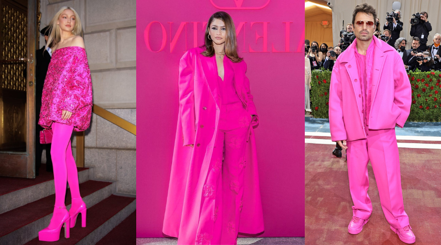 Heres why Valentino pink is the colour of the season
