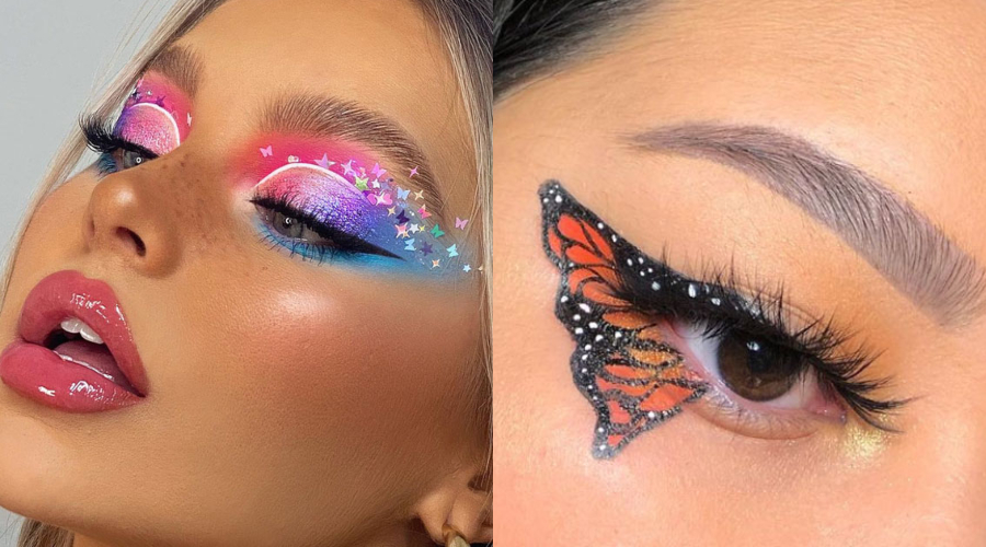 Butterfly Eye Makeup
