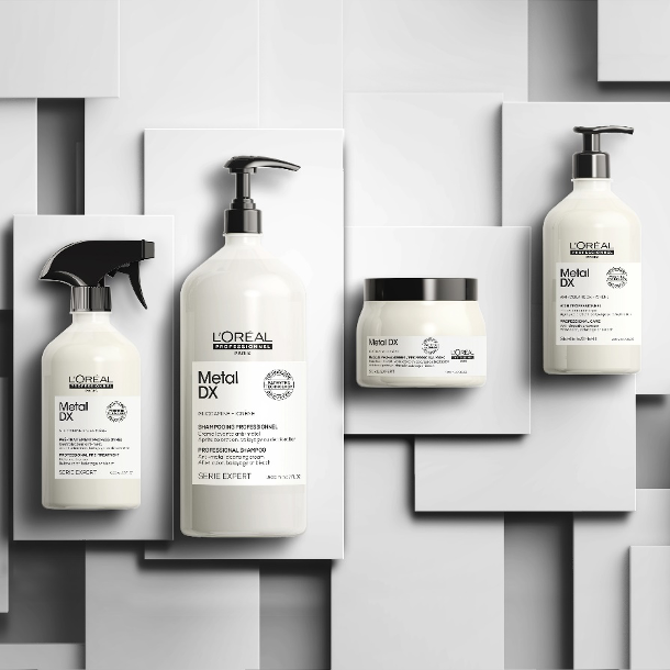 Fight the metal attack on your hair with L’Oréal Professionnel Paris’s new Metal DX hair care range.