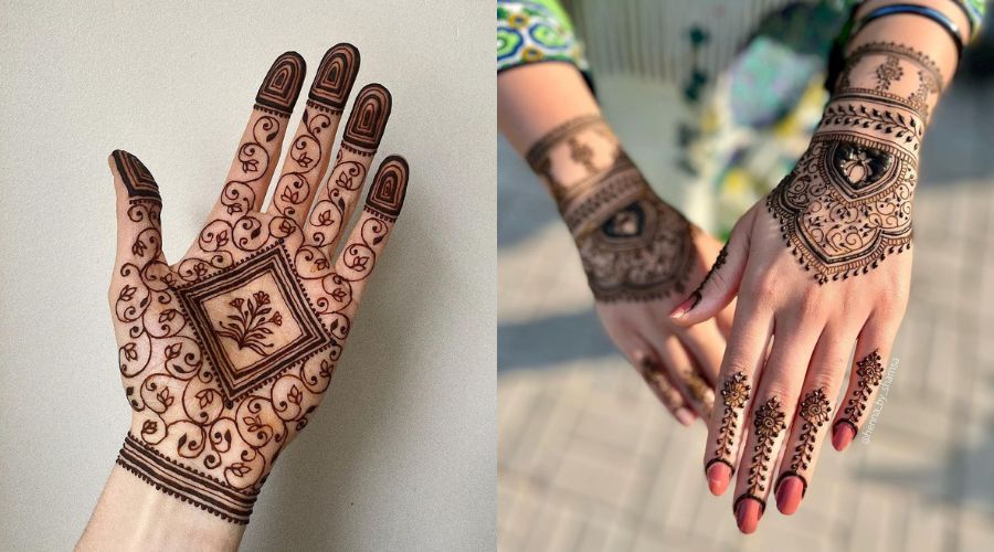 20 Most Adorable Ways to Personalise your Bridal Mehndi! | WeddingBazaar