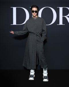Jackson Wang @ Paris Fashion Week 19 January 2023 show Louis