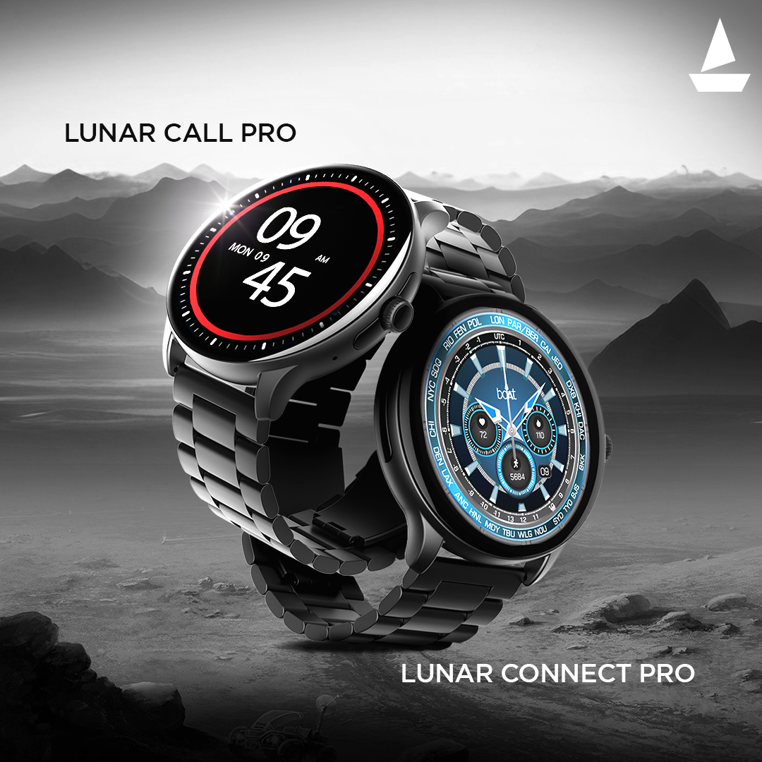 Stay Connected And Classy With boAt's New Premium Lunar Smartwatch ...