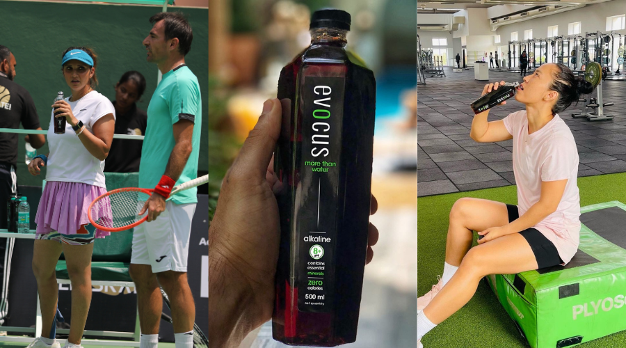 Evocus Black Alkaline Water Is Redefining Hydration For Athletes - Elle  India