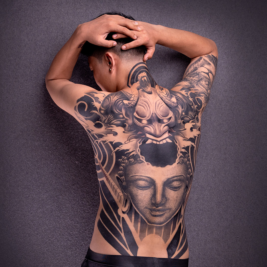 Tattoo Studio Shop Flash Single Gentle Jay Pedro Alien, Moon, DIce 11