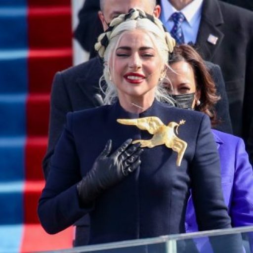 Lady Gaga's Inauguration Look
